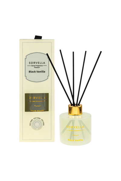 Sorvella Vanilie Neagră, Bețișoare parfumate, Difuzor cu bețișoare, 120 ml