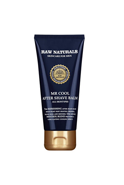 Raw Naturals , Mr.Cool, 100% vegan, Refreshing, After-Shave Balm, 100 ml