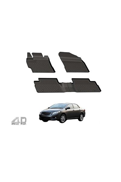 Sahler PASPAS SİYAH ARACA ÖZEL TOYOTA COROLLA 2007-2012 4D YERLİ ÜRETİM -SAHLER