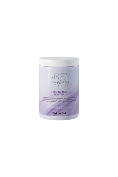Inebrya , Grey By Day, Hair Treatment Cream Mask, For Neutralisation Of Yello...
