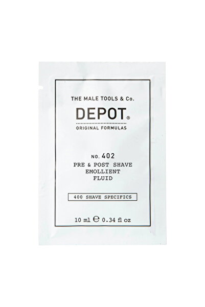 DEPOT , 400 Shave Specifics Nr. 402, Uleiuri esențiale, Fluid calmant pre și ...