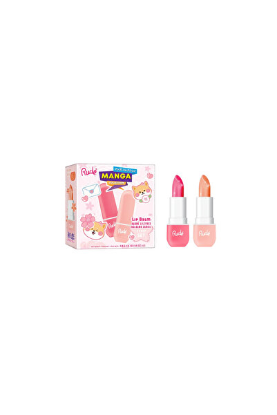 RUDE cosmetics Комплект Rude Cosmetics: Прасковен балсам за устни, хидратиращ...