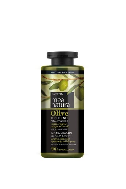 Mea Natura Ελαιόλαδο Γαλάκτωμα Μαλλιών 300ml