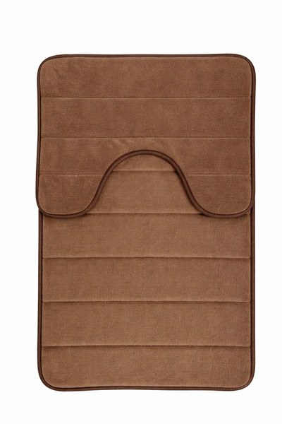 Alessandro DESIGN Covorase de Baie, 80x50 cm / 50x40 cm, Maro, Antiderapant, ...