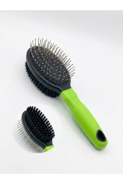 Generic Brand Double-Sided Cat and Dog Comb with Brush
