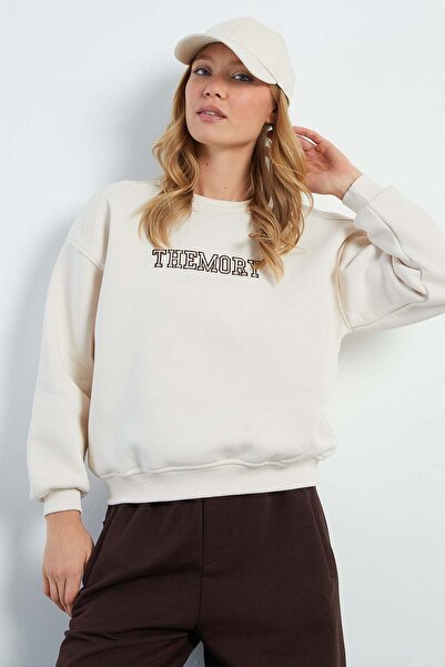 Fulla Moda 3-nitna TheMory izvezena oversize majica