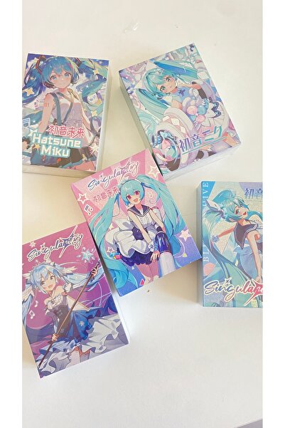 Sakura Konsept Butik Genshin Sanrio Hatsune Miku 1 Paket 40 Sayfa Notlu Foto ...