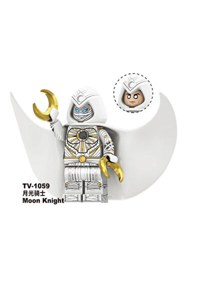 yamanS Moon Knight Marc Spector Figür Yapı Blok Süper Kahraman Oyuncak