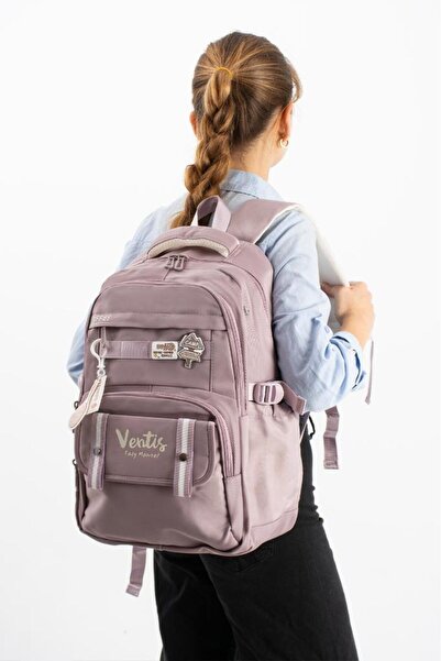 Meryem Çanta Ventis Unisex School Bag Middle School High School Backpack 43*3...