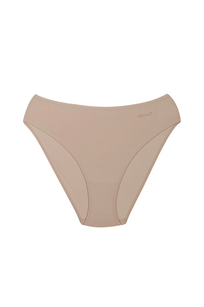 Kom Women's 5-Piece Economic Pack Cotton Modal Slip Panties
