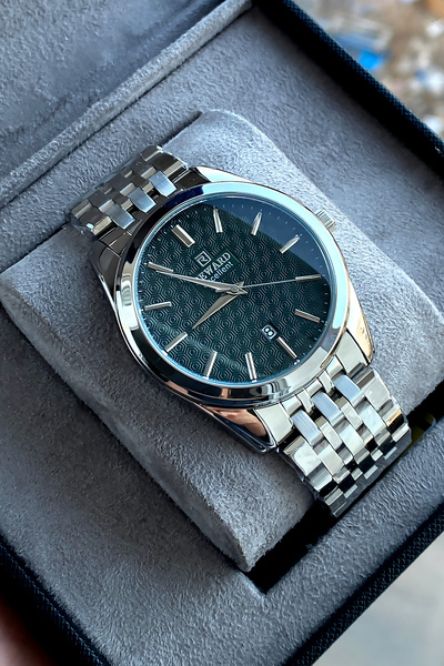 Reward Original Men's Wristwatch Waterproof Steel Band Gift with Box