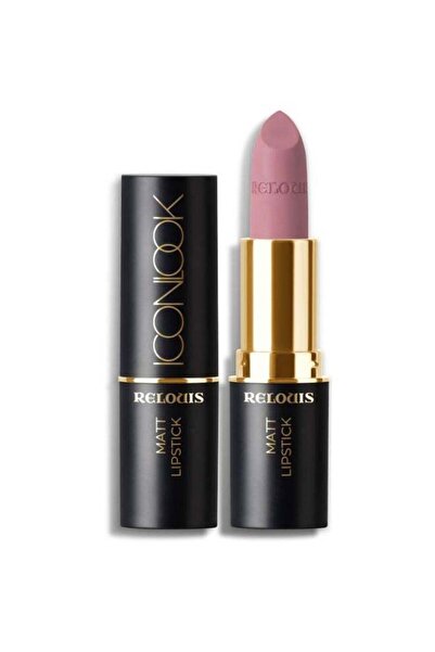Relouis Icon Look Matte Lipstick, Shade 01, Perfect Nude
