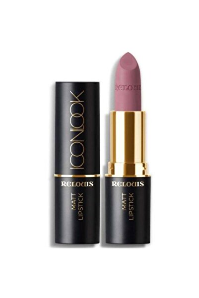 Relouis Icon Look Matte Lipstick, Shade 02, Sexy Stranger