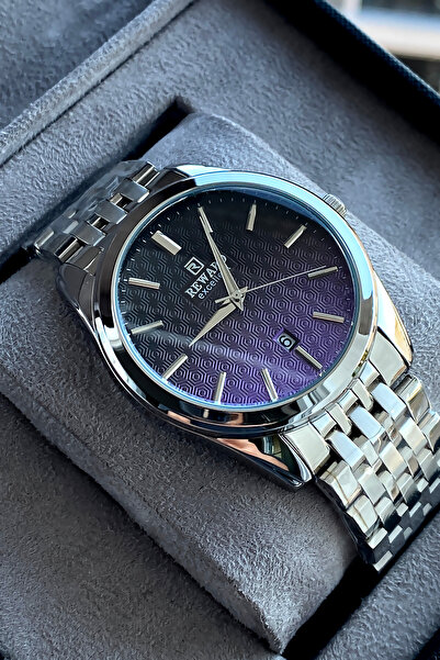 Reward Original Men's Wristwatch Waterproof Steel Band Gift with Box
