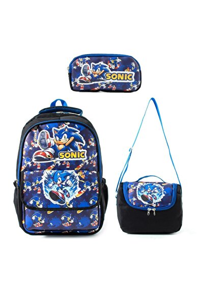 Çanta Sepetim Primary School Bag with Nutritious Lunch Box and Pencil Holder