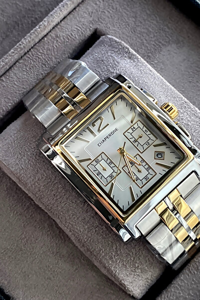 Reward Original Men's Wristwatch Waterproof Steel Band Gift with Box