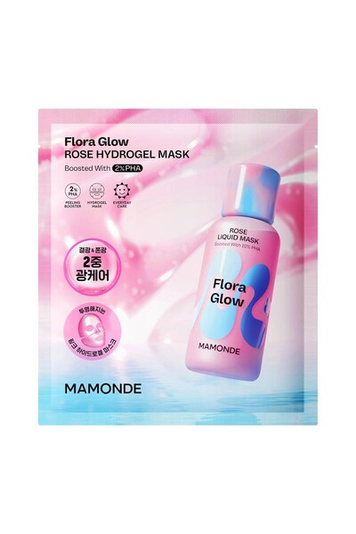 MAMONDE Flora Glow Rose Hydrogel Mask – Canlandırıcı Gül Bakımı & Nem Desteği...
