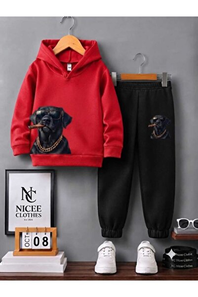 Generic Brand NICE CLOTHES SET DE TRENING PENTRU COPII UNISEX (IMPRIMAT CU CÂ...