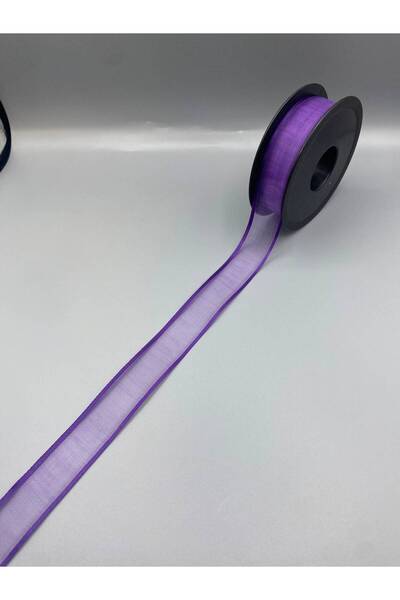 hobimixhobimix 2.5 cm Purple Chiffon Ribbon 9 Meters – Decorative Ribbon for ...