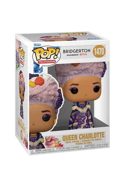 Funko Figurină - Pop! Bridgerton: Regina Charlotte, Multicolor, 16 cm