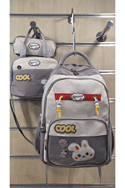 Relaxion School Bag Set with Lunch Box and Pencil Case