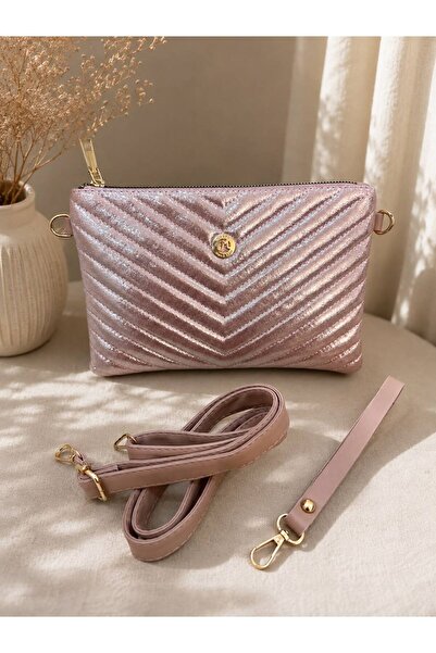 todays co Bright Pink Adjustable Hand and Shoulder Strap Bag