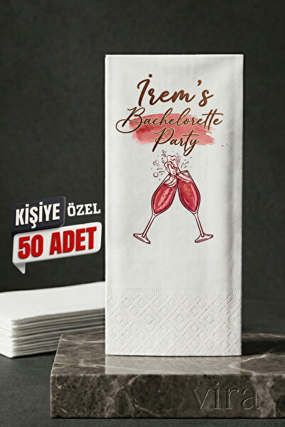 viramagnet Kişiye Özel tasarım konsept sunup peçetesi Bekarlığa Veda, bachelo...