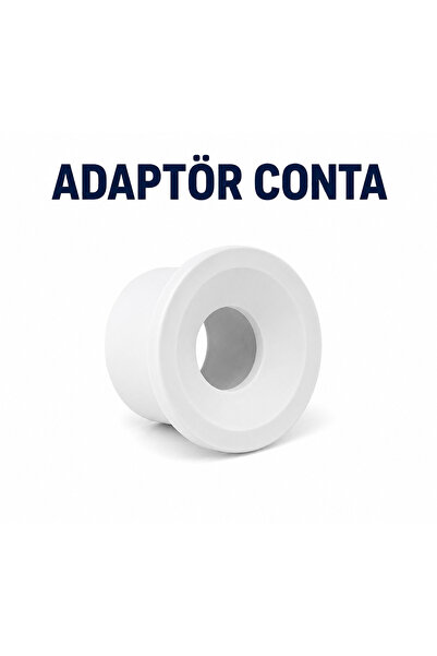 CinaMax Adaptör Conta Lavabo Sifon Gider Bağlantı Contası 50'lik Pimaş PVC Sı...