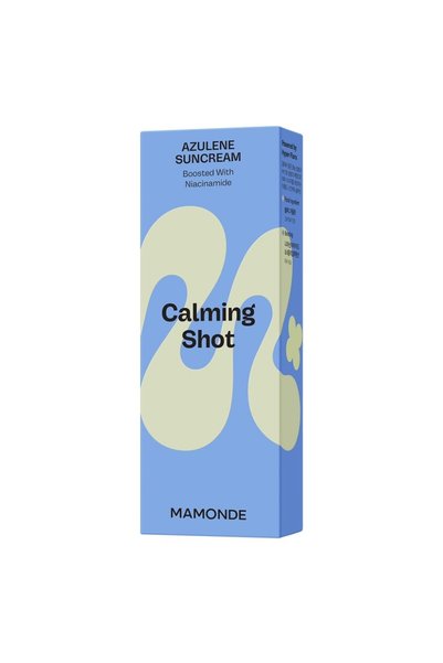 MAMONDE Calming Shot Azulene – Aydınlatıcı & Yoğun Nemlendirici Güneş Kremi S...