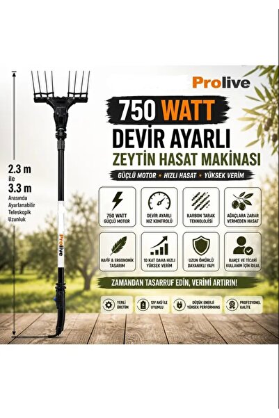 Bäcker & Lecker PROLİVE ZEYTİN HASAT MAKİNASI