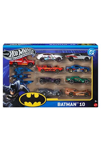 mattel Hot Wheels DC Universe Batman pachet 10 vehicule