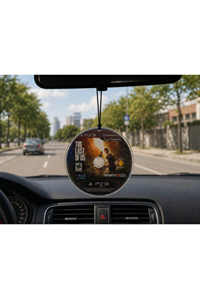 eslem bijuteri PS3 The Last of Us CD Dikiz Aynası Süsü – هدية ملحقات سيارات ز...