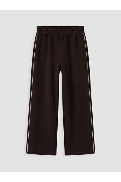 LC Waikiki Wide Leg Girls' Soft Touch Sweatpants