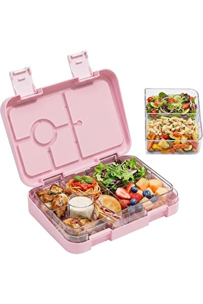 GENERAL Nicomee Large Stackable Bento Lunch Box for Adults, Leak-Proof, Bento...