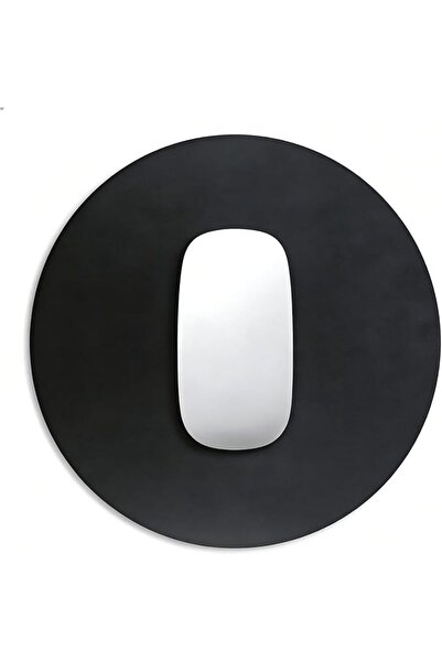 GENERAL Small Round Leather Mouse Pad,7 Inch Washable Non-Slip Base Mouse Pad...