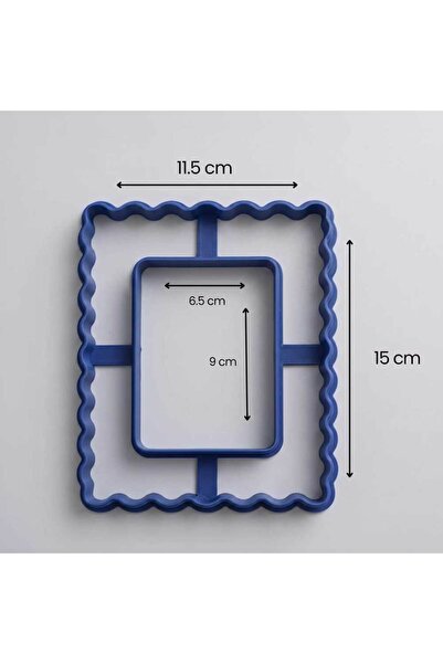 Craftelle Festooned (Biscuit Edge) Photo & Mirror Frame Ceramic Cutter Mold –...