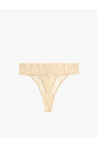 Koton Comfortable Lace String Panties