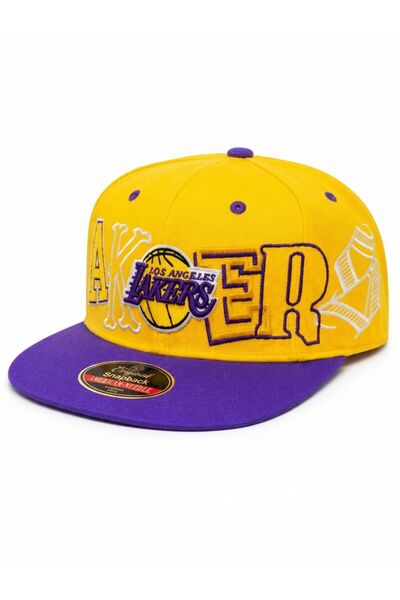Genel Markalar Los Angeles Lakers Hip-Hop Şapka (SPECİAL DESIGN)