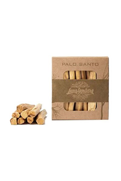 luna sundara 8-Piece Palo Santo Smudging Sticks Beige 10cm