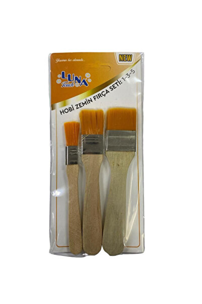 pınaxar Luna Floor Brush Set 1-3-5 No 3 Pieces