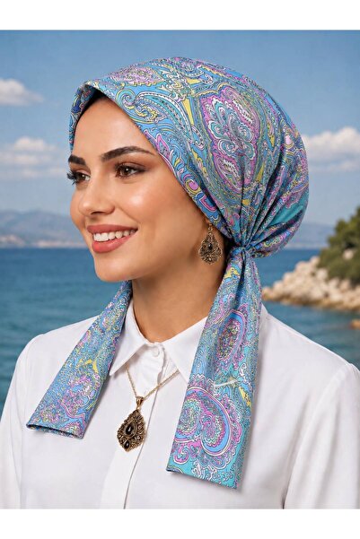 R&S modibone Scarf Bonnet Cotton Fabric Does Not Slip, Ready to Wear, Has a T...