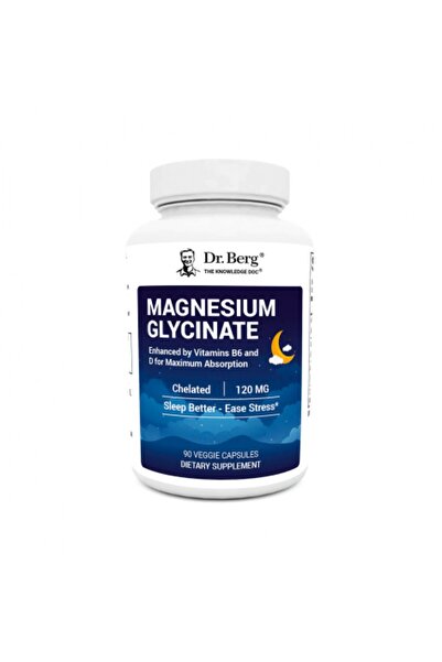 DR.BERG Magnesium Glycinate Vitamin D3 90 Caps.