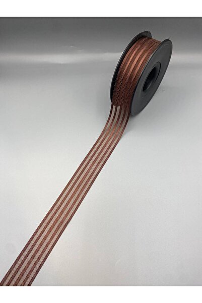 hobimixhobimix 2.5 cm Brown Chiffon Ribbon 9 Meters – Decorative Ribbon for E...