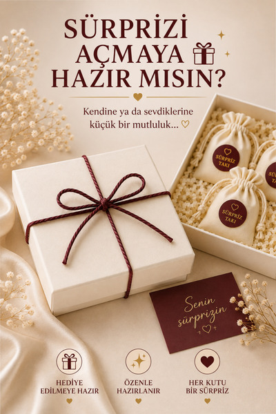 laria jewelry 3'lü Takı Kutusu İtalyan Zincir Hediyeli - Kolye Küpe Bileklik ...