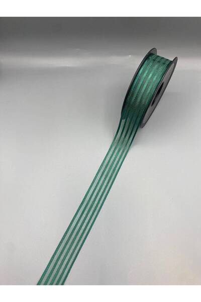 hobimixhobimix 2.5 cm Dark Green Chiffon Ribbon 9 Meters – Decorative Ribbon ...