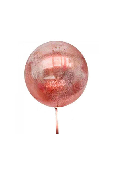Nur store Çanta Red Glitter Round Transparent Bn 24 Inch