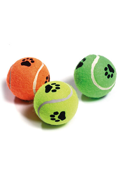 pınaxar Kp Dog Toy Tennis Ball Hard 3-Pack 6 cm – Dalı Dog Ball