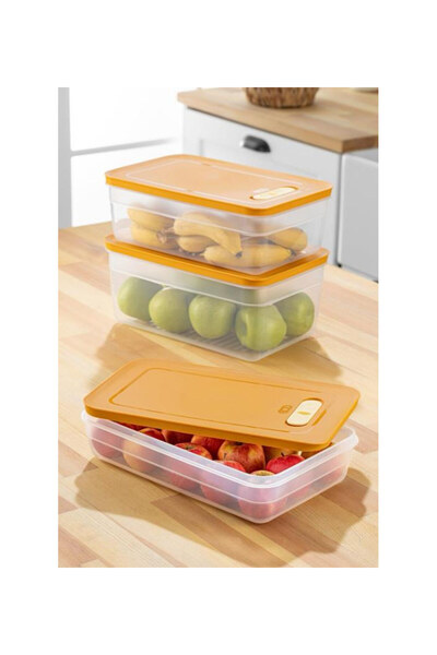 pınaxar Tupper Model - Vacuum Sealed - Mikrodaa Refrigerator Storage Containe...