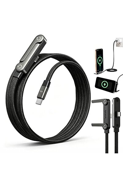 GENERAL كابل من تريزالميكس بطول 1.5 متر نوع USB Type-C متوافق مع لابتوب وتابل...