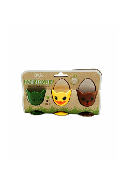 pınaxar Funny Egg Holder 3Pcs Set